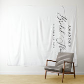 Bruiloftsfoto-achtergrond | Minimalistische Elegan Wandkleed (In Situ (horizontaal))