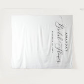 Bruiloftsfoto-achtergrond | Minimalistische Elegan Wandkleed (Voorkant (horizontaal))