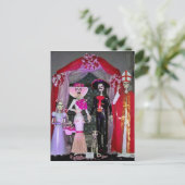 Bruiloftsgemeenschap Uitnodiging Briefkaart (Staand voorkant)