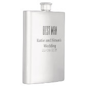 Bruiloftsgeschenk Groomsman Heupfles (Rechts)