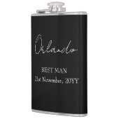 Bruiloftsgeschenken Beste Man Heupfles (Links)