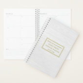 Bruiloftsplanner voor bruid en bruidegom met rusti planner (Display)