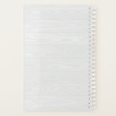 Bruiloftsplanner voor bruid en bruidegom met rusti planner (Achterkant)