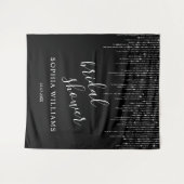 Bruiloftssluiers - Donkere Nacht & Lichtslang Wandkleed (Voorkant (horizontaal))