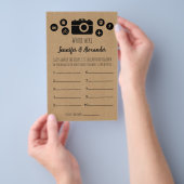 Bruiloftsspel Waar waren ze kaart (Hand)