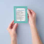 BRUILOFTSSPELLETJES FLYER (Hand)