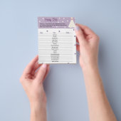 BRUILOFTSSPELLETJES FLYER (Hand)