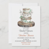 Bruiloftstaart Bruidsfeest Kaart (Voorkant)