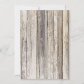 Bruiloftstaart Bruidsfeest Kaart (Achterkant)