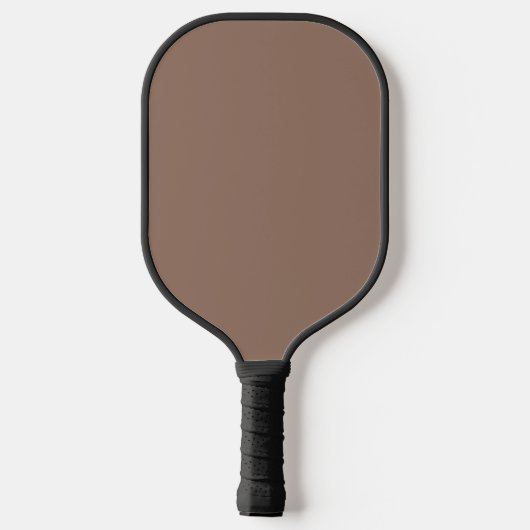 Bruin 3D-cirkelgeometrisch, naam of monogram toevo Pickleball Paddle (Achterkant)