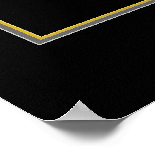 Bruin aangepast poster (Hoek)