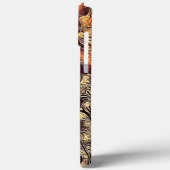 Bruin Abstract Cool Guys Ontwerp Mannelijk Case-Mate iPhone Case (Achterkant / Links)