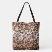 Bruin Abstract Tas (Achterkant)