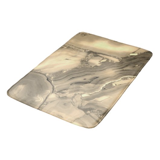 Bruin Agate Badmat (Gekanteld)