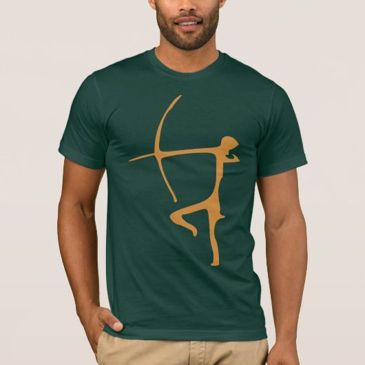 Bruin Archer T-shirt (Voorkant)
