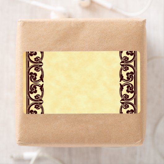 Bruin Baroque  Element Aangepast label (Insitu)