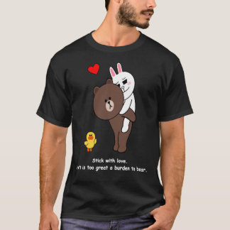 Bruin Beer beton Bunny Rabbit Stick T-shirt
