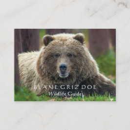 Bruin Beer en Coyote Wildlife Visitekaartje