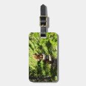 Bruin Beer familie Bagagelabel (Voorkant verticaal)