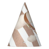 Bruin Beer Hot-Air ballon Feesthoedjes (Links)