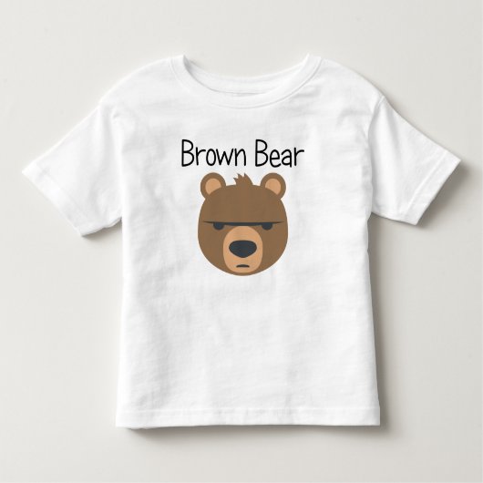 Bruin Beer Kinder Shirts (Voorkant)
