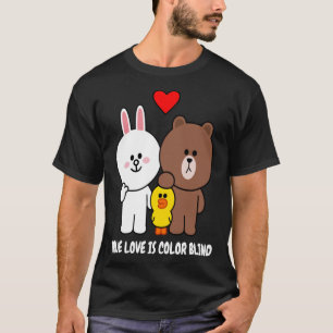 Bruin Beer kony Bunny Rabbit True Love is Color Bl T-shirt