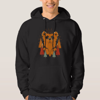 Bruin Beer Wildlife Forest Animal Outdoor Natuur Hoodie