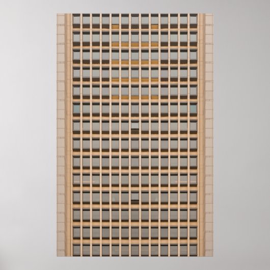 Bruin behang poster (Voorkant)