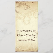  bruin, beige blaadprogramma programma (Voorkant)