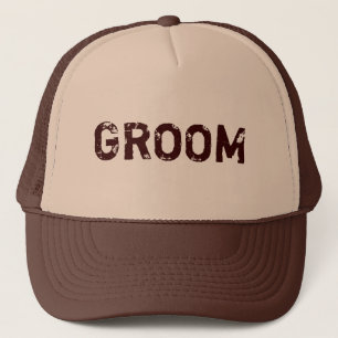 Bruin beige rustiek thema Groom pet