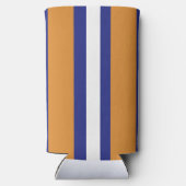 Bruin, blauw en witte strepen (Achterkant)