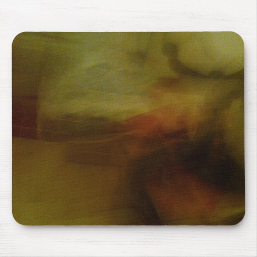 Bruin blauwe achtergrond muismat (Voorkant)