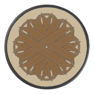 Bruin-bloemenlint door Kenneth Yoncich Hockey Puck