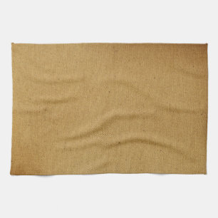 bruin canvas theedoek