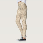 Bruin Cheetah Leopard Skin Print Pattern Leggings (Links)