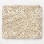 Bruin Cheetah Leopard Skin Print Pattern Muismat (Voorkant)