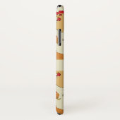 Bruin Chicken Design Personaliseert Case-Mate iPhone Case (Achterkant / rechts)