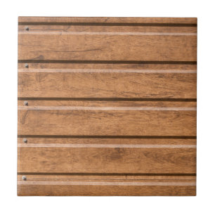 Bruin dat het natuurlijke hout nabootst tegeltje