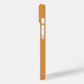 Bruin eenvoudige scriptnaam effen Case-Mate iPhone case (Achterkant / Links)