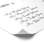 Bruin eiken - bomen - Verwant Poster (Hoek)