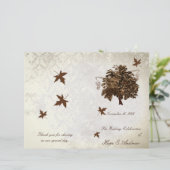 Bruin-eiken-boombindprogramma (Staand voorkant)