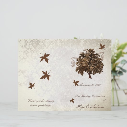 Bruin-eiken-boombindprogramma (Staand voorkant)