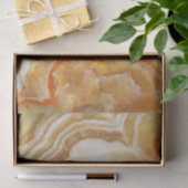 Bruin- en beige marmer afdrukken tissuepapier (Geschenk)