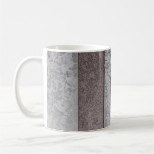 Bruin- en grijze letter B Koffiemok
