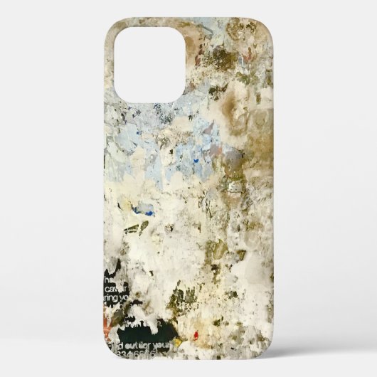 Bruin en rood behang Case-Mate iPhone case (Achterkant)