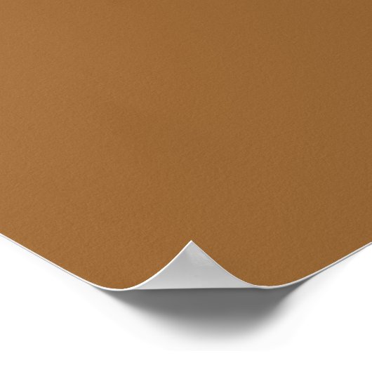 Bruin en White Elk Poster (Hoek)