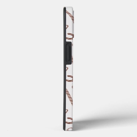Bruin- en witkanaalpatroon Case-Mate iPhone case (Achterkant / Rechts)