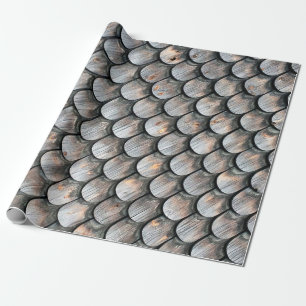 Bruin- en witte keramische tegels cadeaupapier