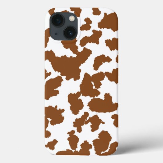 Bruin en witte Koeienhuid Case-Mate iPhone Case (Achterkant)