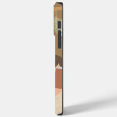 Bruin Esthetisch Vrouw Leesboek Case-Mate iPhone Case (Achterkant / Links)